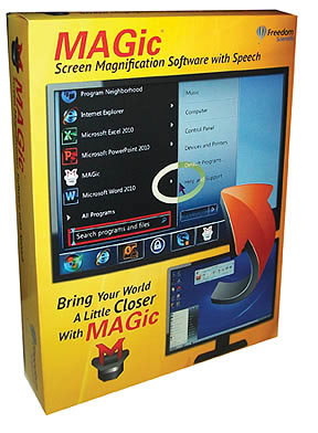 magic screen magnification software