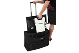 Onyx Deskset portable system - stored in suitcase. NY Low Vision Products