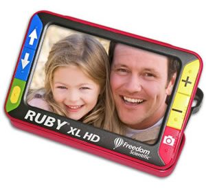 RUBY XL HD handheld video magnifier - NY Low Vision Products in NY and NJ